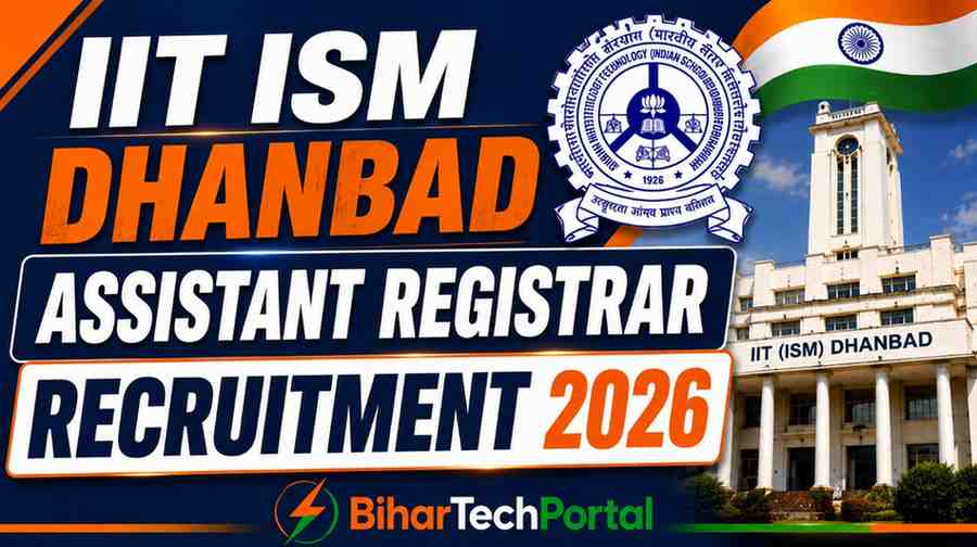 IIT ISM Dhanbad Assistant Registrar Recruitment 2026