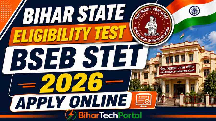 Bihar BSEB State Teacher Eligibility Test STET 2026 Apply Online