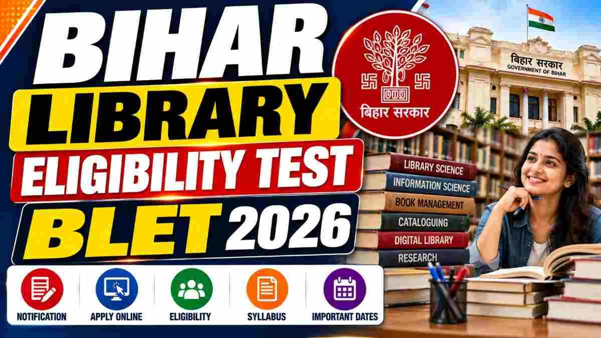 Bihar Library Eligibility Test BLET 2026